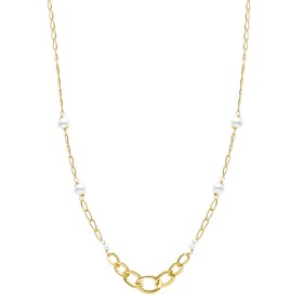 Collana Groumette Oro Giallo 18kt Perle