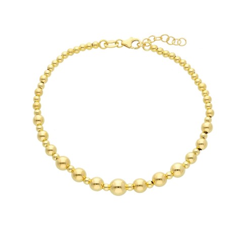 Bracciale Sfere Oro Giallo 18kt