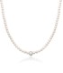 Collana Miluna Oro Bianco 18kt Filo Di Perle Diamanti PCL6603