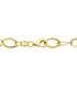 Collana Ovali Intrecciati Tre Ori 18kt