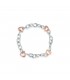 Bracciale Donna Le Bebé Link Lock Your Love rosato LBBR160