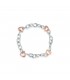 Bracciale Donna Le Bebé Link Lock Your Love rosato LBBR160