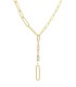 Collana Maglia Pendente Oro Giallo 9Kt