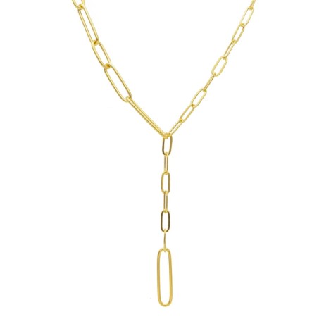 Collana Maglia Pendente Oro Giallo 9Kt