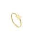 Anello Stella Oro Giallo 9kt Sottile