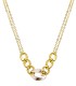 Collana Doppio Filo Due Ori 9Kt