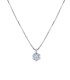 Collana Punto Luce Sei Griffe Oro Bianco 9kt