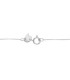 Collana Punto Luce Sei Griffe Oro Bianco 9kt