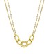 Collana Doppio Filo Oro Giallo 9Kt