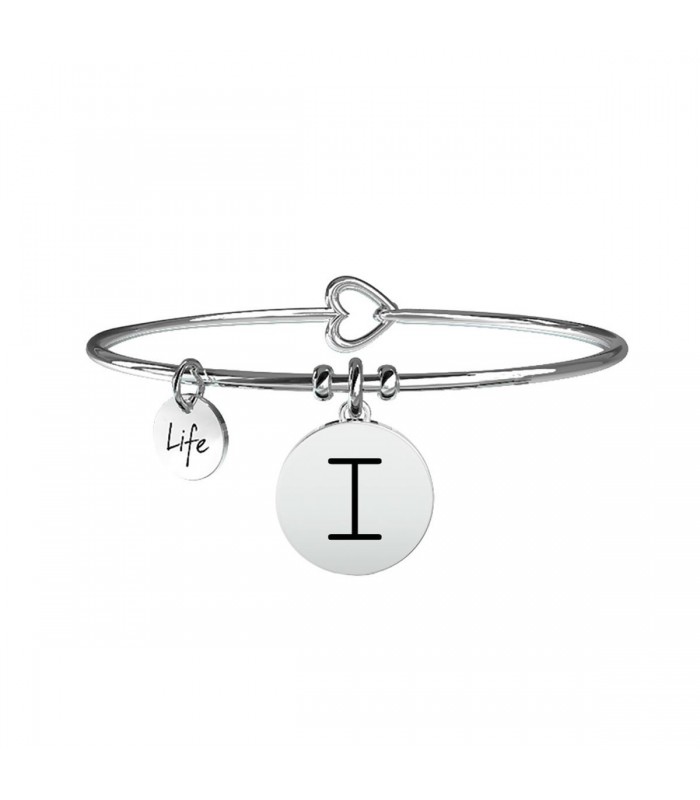 Bracciale Donna Kidult Symbols Iniziale I 231555I Bracciale Donna Kidult Symbols Iniziale I 231555I