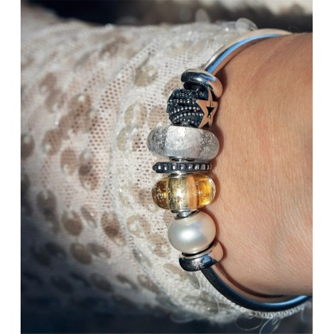 Beads Trollbeads Champagne TGLBE-20441 Edizione Limitata
