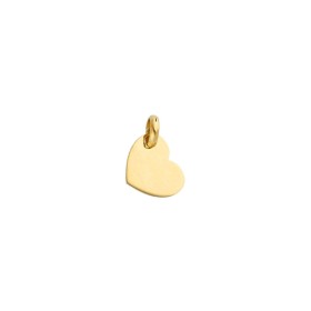 Ciondolo Cuore Oro 18kt Piatto