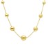 Collana Pallinata Oro Giallo 18kt
