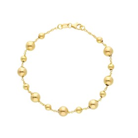 Bracciale Pallinato Oro Giallo 18kt