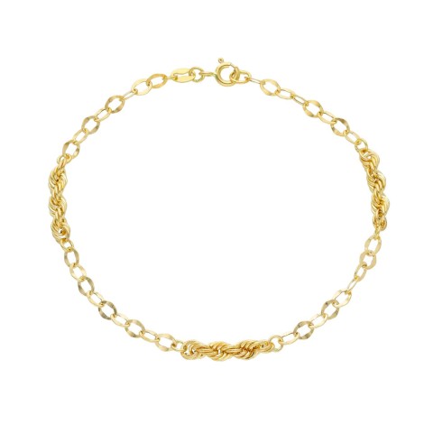 Bracciale Rolò Oro Giallo 18kt