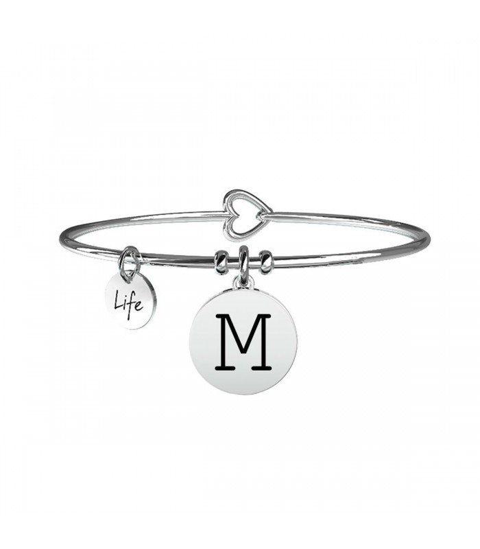 Bracciale Donna Kidult Symbols Iniziale M 231555M Bracciale Donna Kidult Symbols Iniziale M 231555M