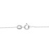 Collana Cuori Pendenti Oro Bianco 9kt