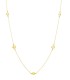 Collana Pallinata Oro Giallo 9kt