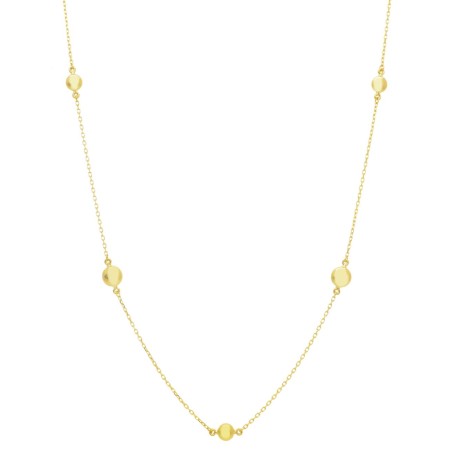 Collana Pallinata Oro Giallo 9kt