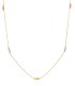 Collana Sfere Tre Ori 9kt