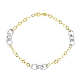 Bracciale Maglia Due Ori 9kt