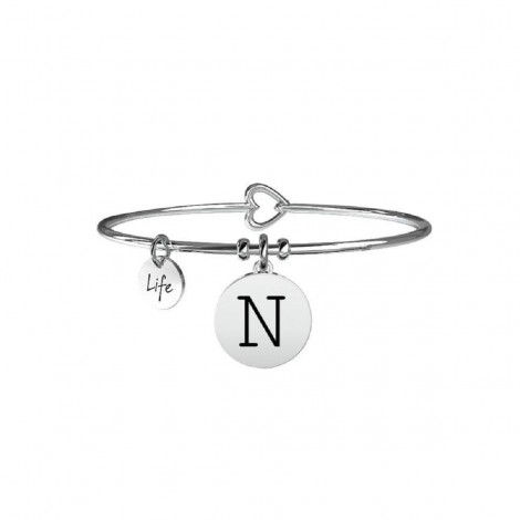 Bracciale Donna Kidult Symbols Iniziale N 231555N