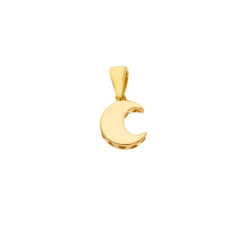Ciondolo Luna Oro Giallo 18kt