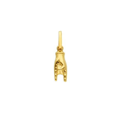 Ciondolo Corna Oro Giallo 18kt