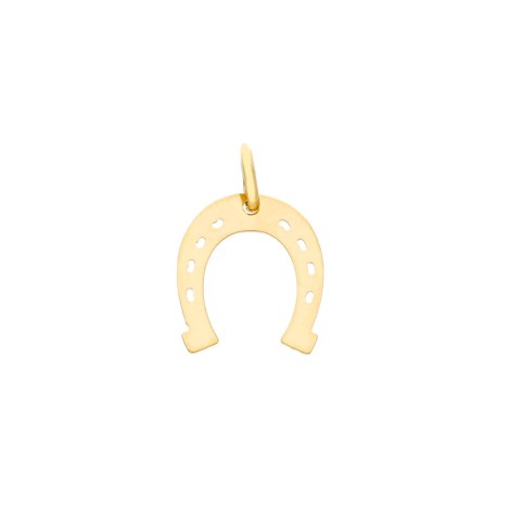 Ciondolo Ferro Di Cavallo Oro Giallo 18kt