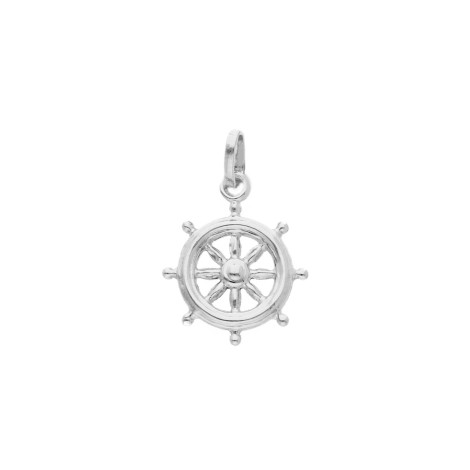 Ciondolo Timone Oro Bianco 18 kt