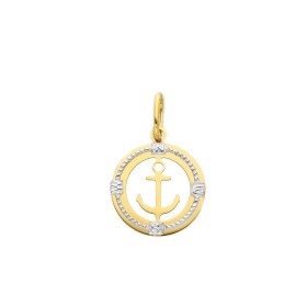 Ciondolo Timone Due Ori 18 kt