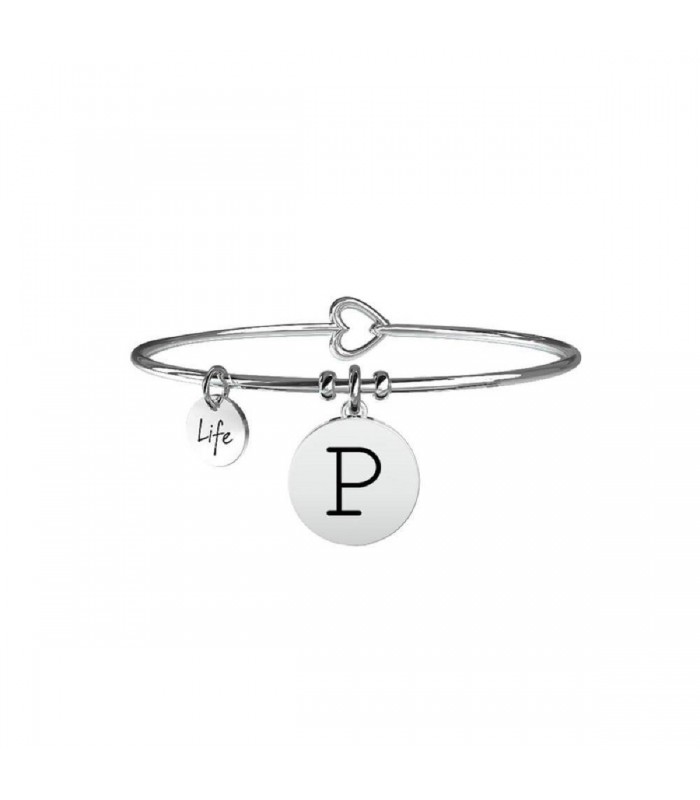 Bracciale Donna Kidult Symbols Iniziale P 231555P Bracciale Donna Kidult Symbols Iniziale P 231555P