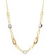 Collana Ovali Tre Ori 9kt