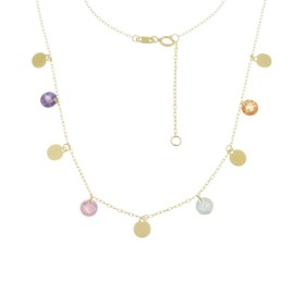 Collana Oro Giallo 9kt Ovali