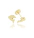 Orecchini Delfino Oro Giallo 9kt Zirconi