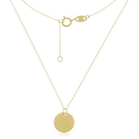Collana Oro Giallo 9kt Medaglietta