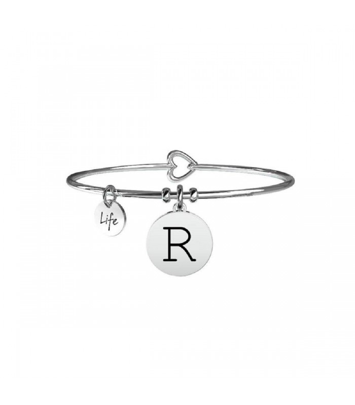 Bracciale Donna Kidult Symbols Iniziale R 231555R Bracciale Donna Kidult Symbols Iniziale R 231555R