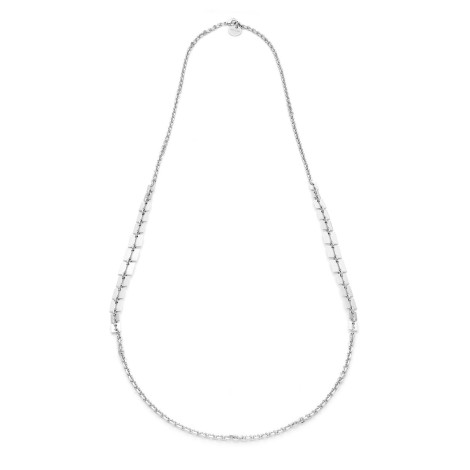 Collana Unoaerre Lux Maglie Quadrate Lunga
