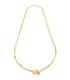 Collana Unoaerre Bronzo Dorato Chiusura Gioiello