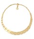 Collana Unoaerre Lux Dorata Maglie Quadrate