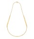 Collana Unoaerre Lux Dorata Maglie Quadrate Lunga