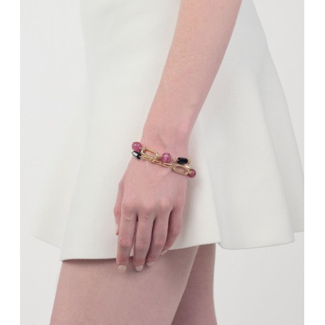 Bracciale Unoaerre Gipsy Con Sfere Rosa
