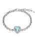 Bracciale Miluna Gemma del Cielo Topazi Argento BRD1025