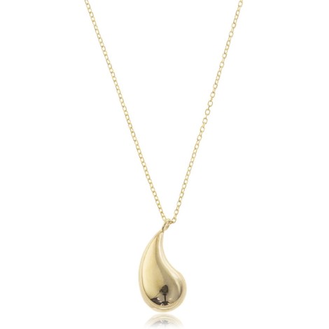 Collana Goccia Oro Giallo 9kt