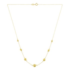 Collana Palline Oro Giallo 9kt