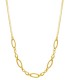 Collana Ovali Oro Giallo 9kt Doppio Filo