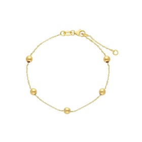 Bracciale Sfere Oro Giallo 18kt Passanti