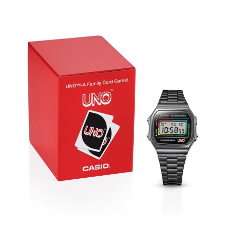 Orologio Casio Vintage Iconic Collaborazione UNO A168WEUC-1AER