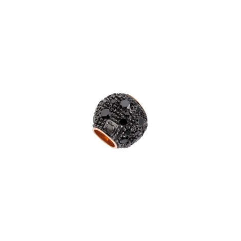 Dodo Pepita Oro Rosa 9kt Diamanti Black