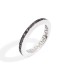 Anello Dodo Argento e Diamanti Black